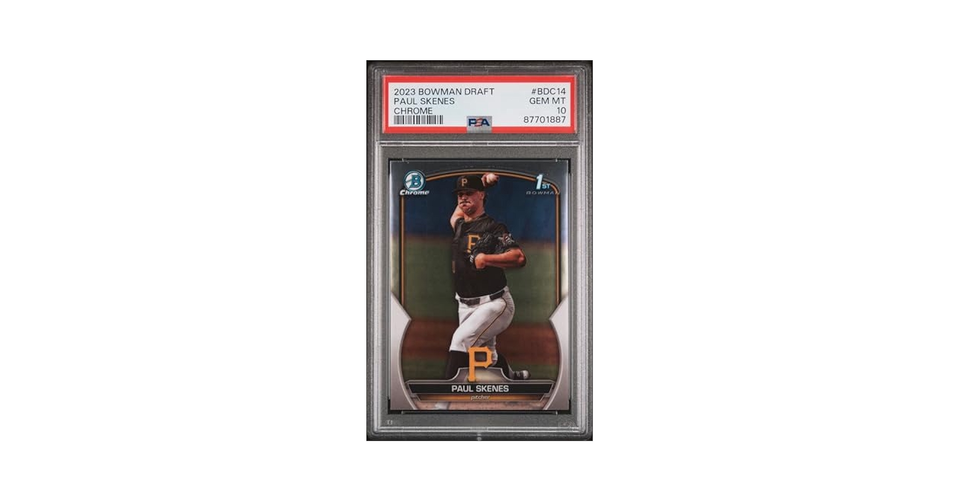 Amazon.com: Graded 2023 Topps Bowman Draft Paul Skenes